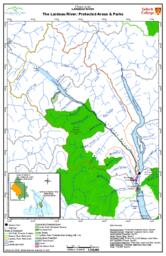 Friends of the Lardeau River GIS & Mapping Support Project - Parks and Protected Areas Map