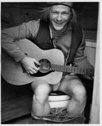 ARTS I Student Posing on Toilet (3)