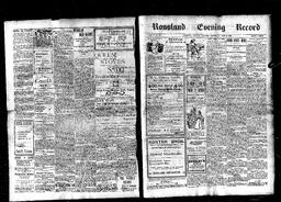   Rossland Evening Record 1898-06-16   , page 1