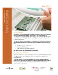 Labour Market Profile: Manufacturing