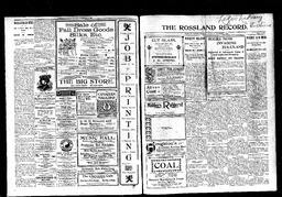   Rossland Evening Record 1899-11-02   , page 1