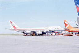 Wardair Canada Airplane on Tarmac