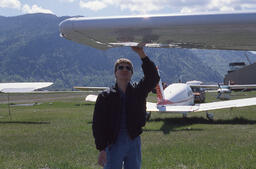 Checking Aileron on a Small Airplane