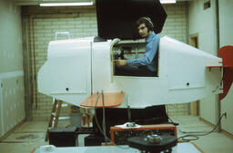 Man in Flight Simulator