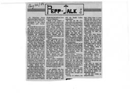 Pepp Talk