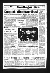   Castlegar Sun 1994-10-05   , page 1