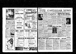 Castlegar News 1958-08-07, page 1
