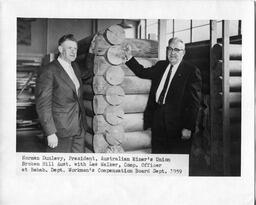 Norman Dunlevy and Les Walker