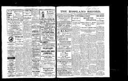   Rossland Evening Record 1900-04-03   , page 1