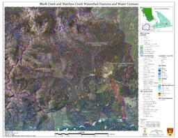 Mark/Mathew Creek (Mark Creek Recovery Program) - Base Mapping Watershed Features