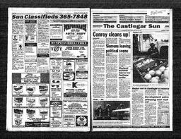   Castlegar Sun 1991-10-23   , page 1