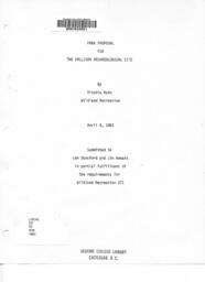 Park Proposal for the Vallican Archaeological Site