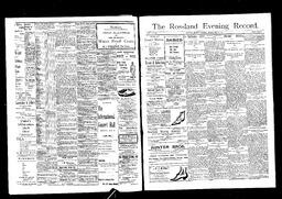   Rossland Evening Record 1897-05-11   , page 1