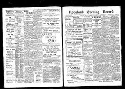   Rossland Evening Record 1898-03-31   , page 1