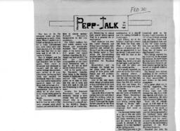 Pepp Talk