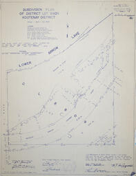 Subdivision Plan of District Lot 8809 Kootenay District: 