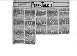 Pepp Talk