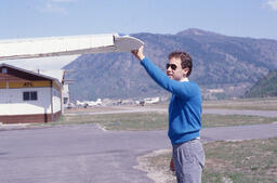 Checking Wing on a Small Airplane