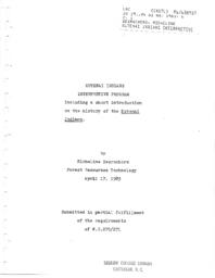 Kutenai Indians Interpretive Program: Including a Short Introduction on the History of the Kutenai Indians