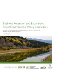Business Retention and Expansion: Report on Columbia Valley Businesses