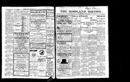   Rossland Evening Record 1900-08-29   , page 1