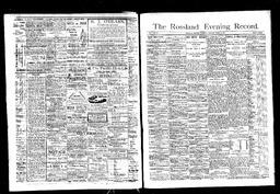   Rossland Evening Record 1897-04-10   , page 1