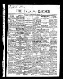   Rossland Evening Record 1897-02-03   , page 1