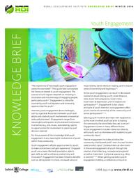 Knowledge Brief: Youth Engagement