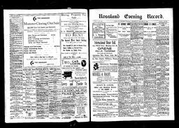   Rossland Evening Record 1897-10-27   , page 1