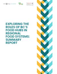 Exploring the roles of BC's Food Hubs in Regional Systems: Summary Report