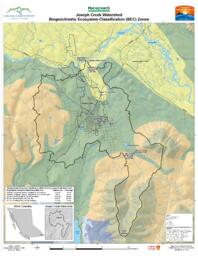 Mainstreams/Joseph Creek - Biogeoclimatic Ecosystem Classification Zones for Joseph Creek