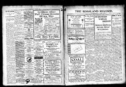   Rossland Evening Record 1899-11-04   , page 1