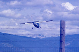Small Airplane Landing