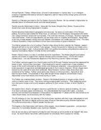 Review of "Taliban, Militant Islam, Oil and Fundamentalism in Central Asia"