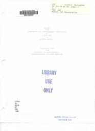Report for Preventative Enforcement Practicum