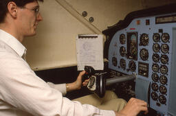 Man in Flight Simulator