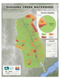 Duhamel Creek (Duhamel Watershed Society) - Terrain Stability Map