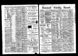   Rossland Evening Record 1897-09-03   , page 1