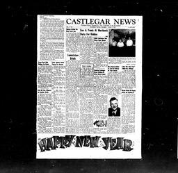 Castlegar News 1958-01-03, page 1