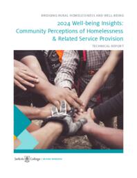 2024 Well-being insights: Community perceptions of homelessness and related service provision - Technical report: Bridging Rural Homelessness & Well-being